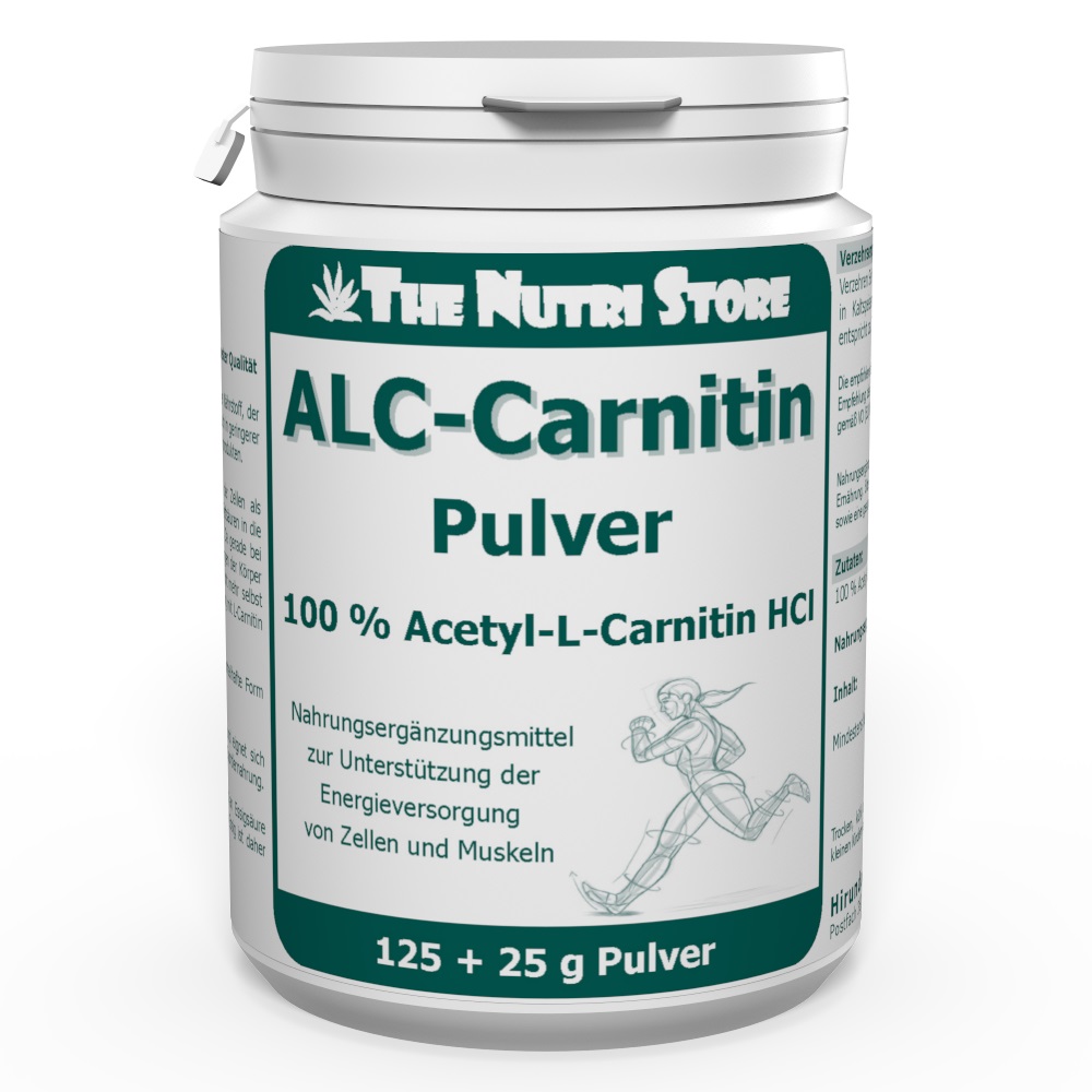 Acetyl-L-Carnitin Pulver 125 g + 25 g