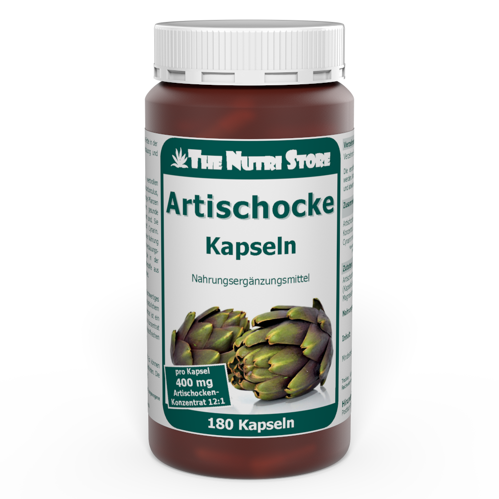 Artischocke 400 mg Extrakt Kapseln 180 Stk.