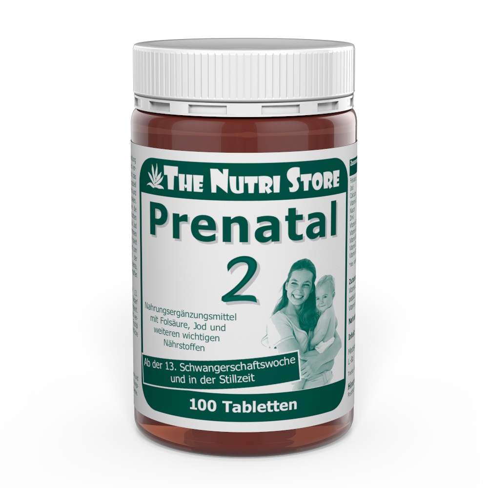 Prenatal 2 Schwangerschaft & Stillzeit - 100 Tabletten