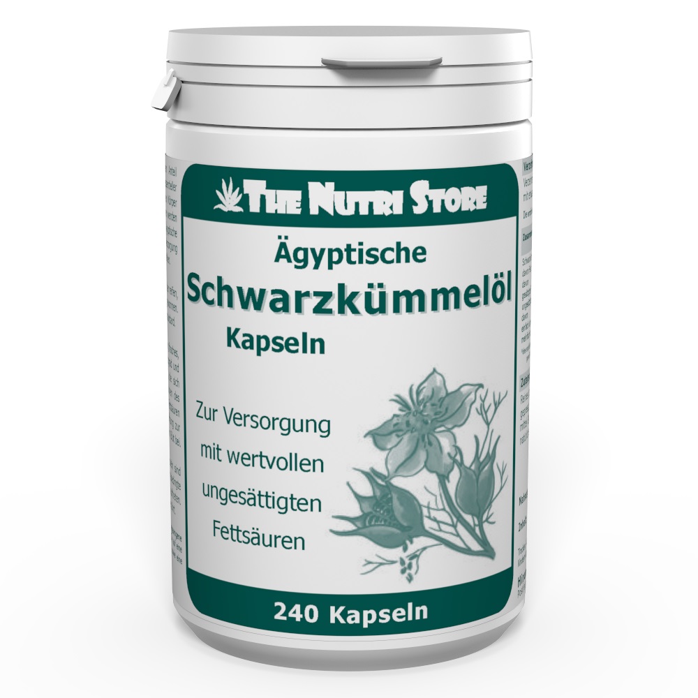 Schwarzkümmelöl Ägyptisch Kapseln 240 Stk.