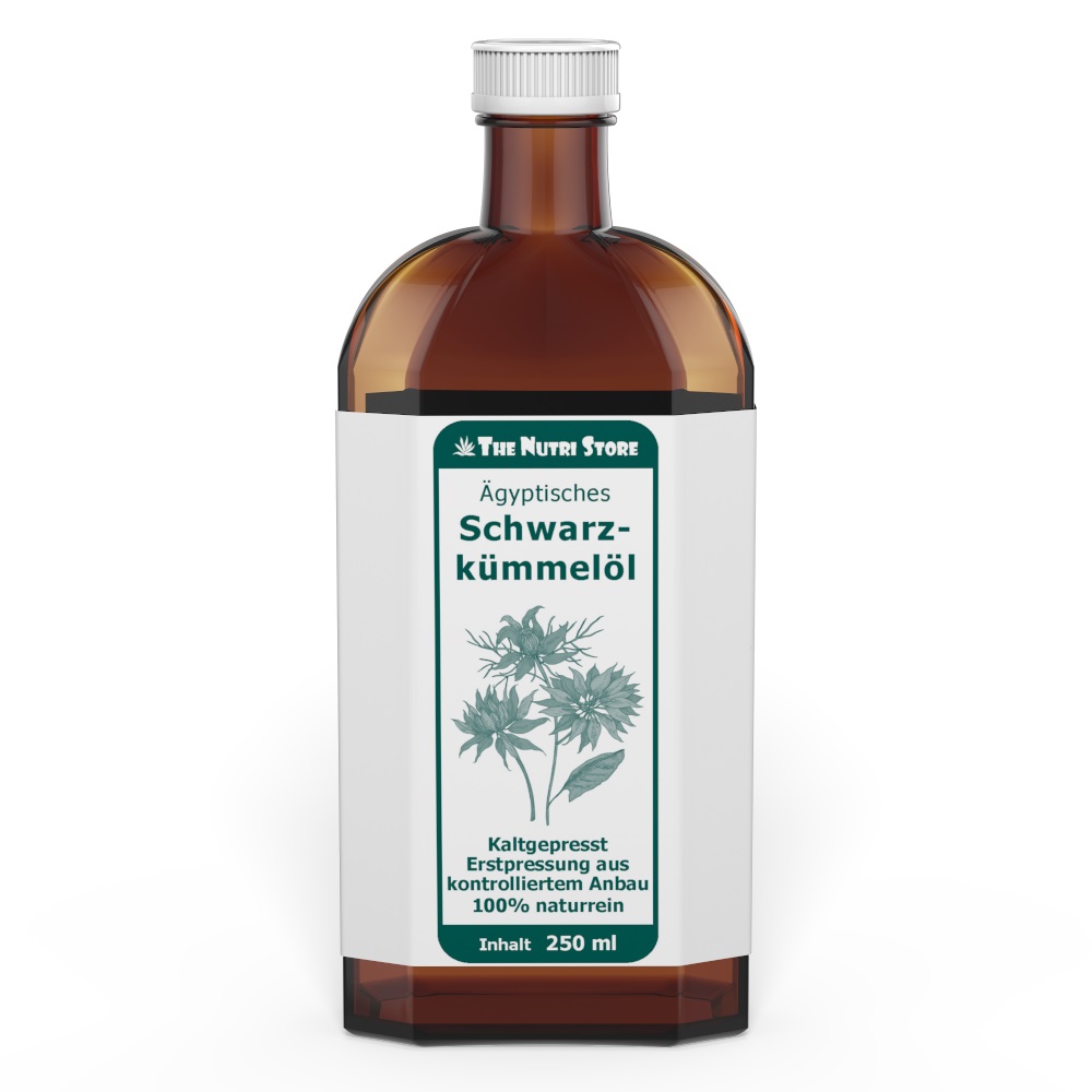 Schwarzkümmelöl 100 % Ägyptisch kaltgepresst 250 ml