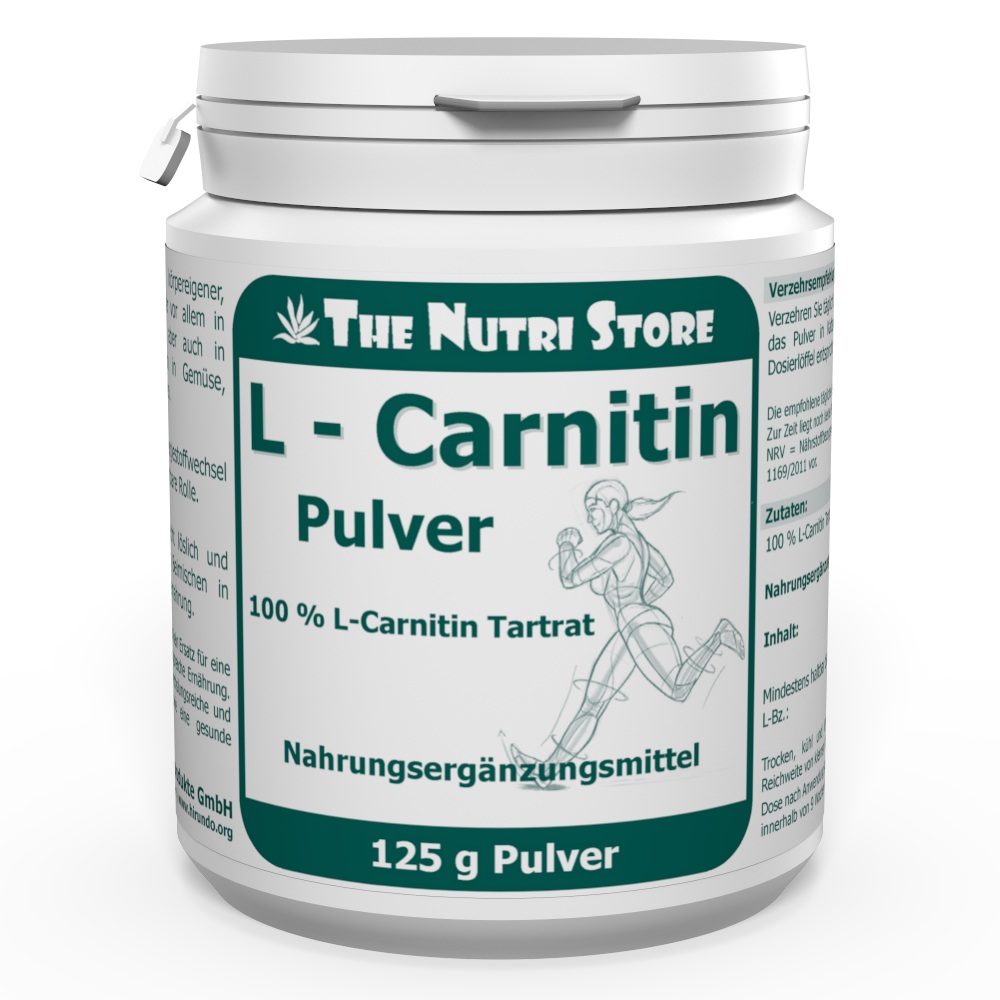 L-Carnitin 100 % rein Pulver 125 g