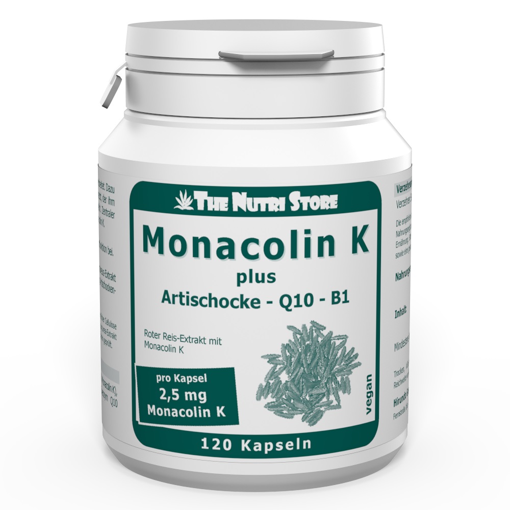 Monacolin K 2.5 mg plus Q10 Kapseln 120 Stk.