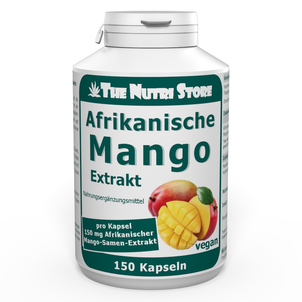 Afrikanische Mango Extrakt 150 mg Kapseln 150 Stk.