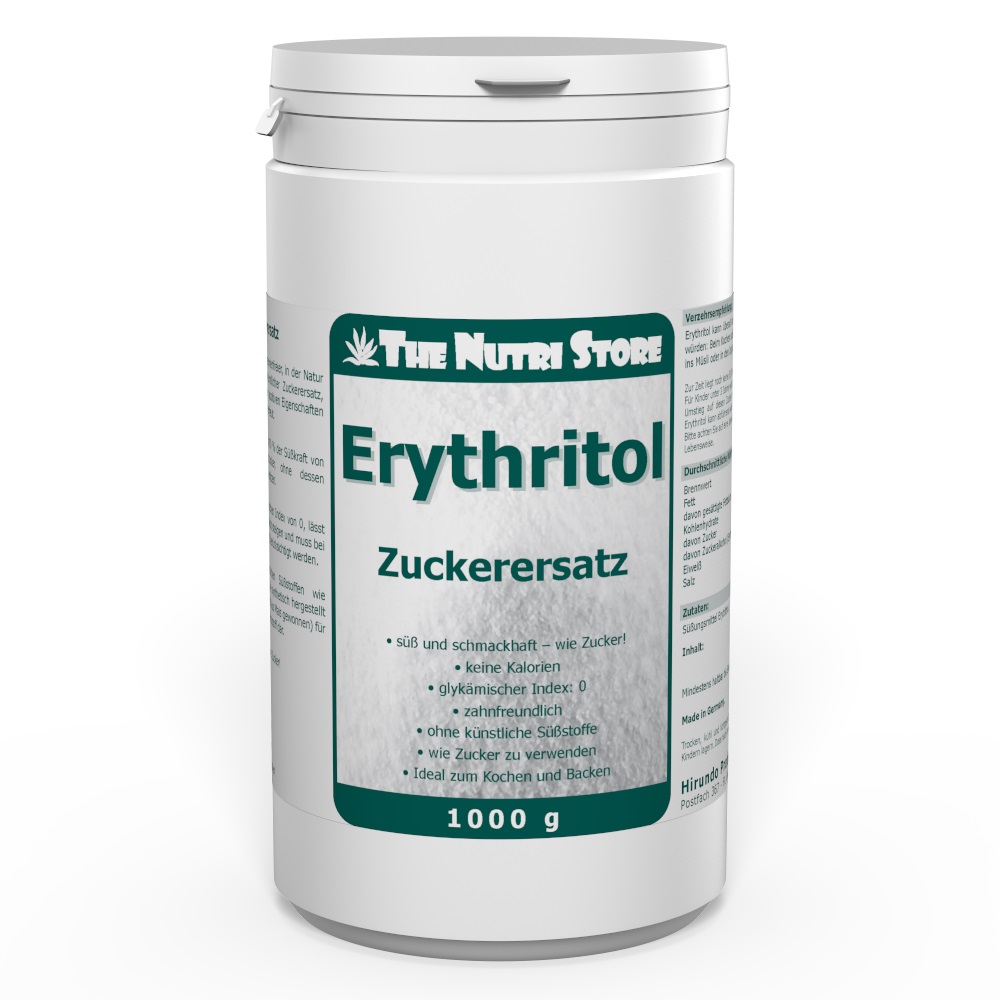 Erythritol Zuckerersatz Pulver 1000 g