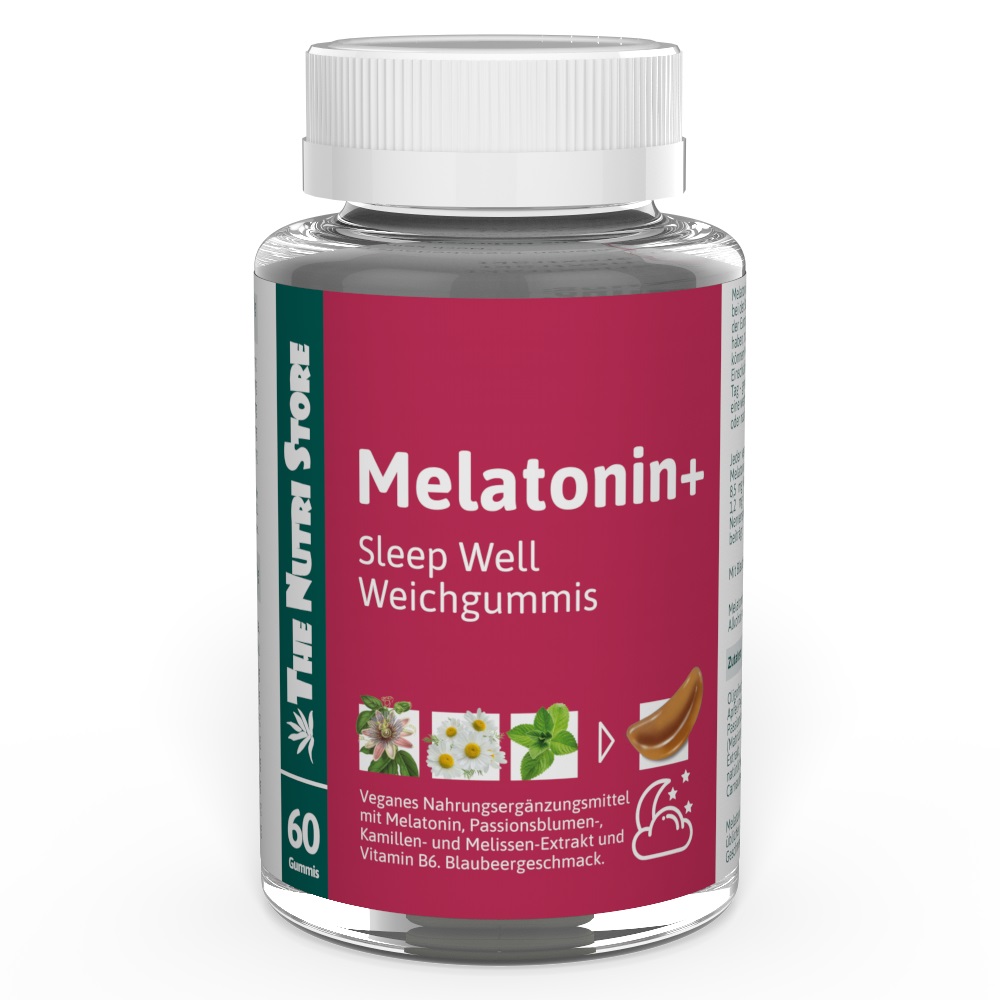 Melatonin 1 mg plus Sleep Well Weichgummis 60 Stk. - Zu
