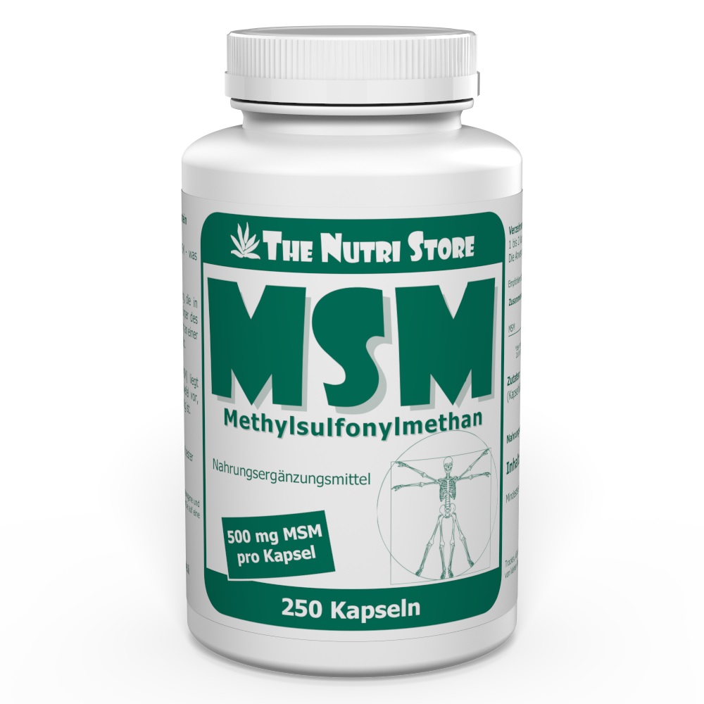 MSM 500 mg Kapseln 250 Stk.