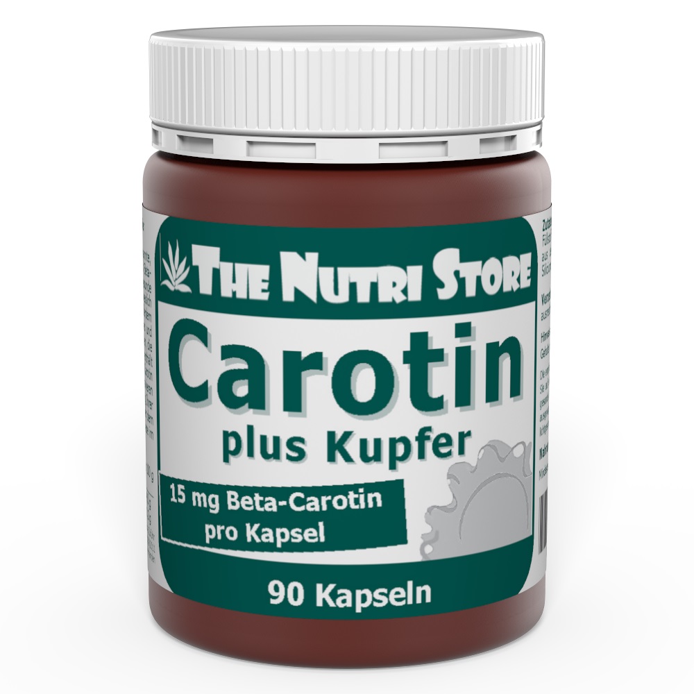 Carotin plus Kupfer 15 mg Kapseln 90 Stk.