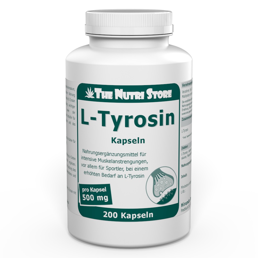 L-Tyrosin 500 mg Kapseln 200 Stk.