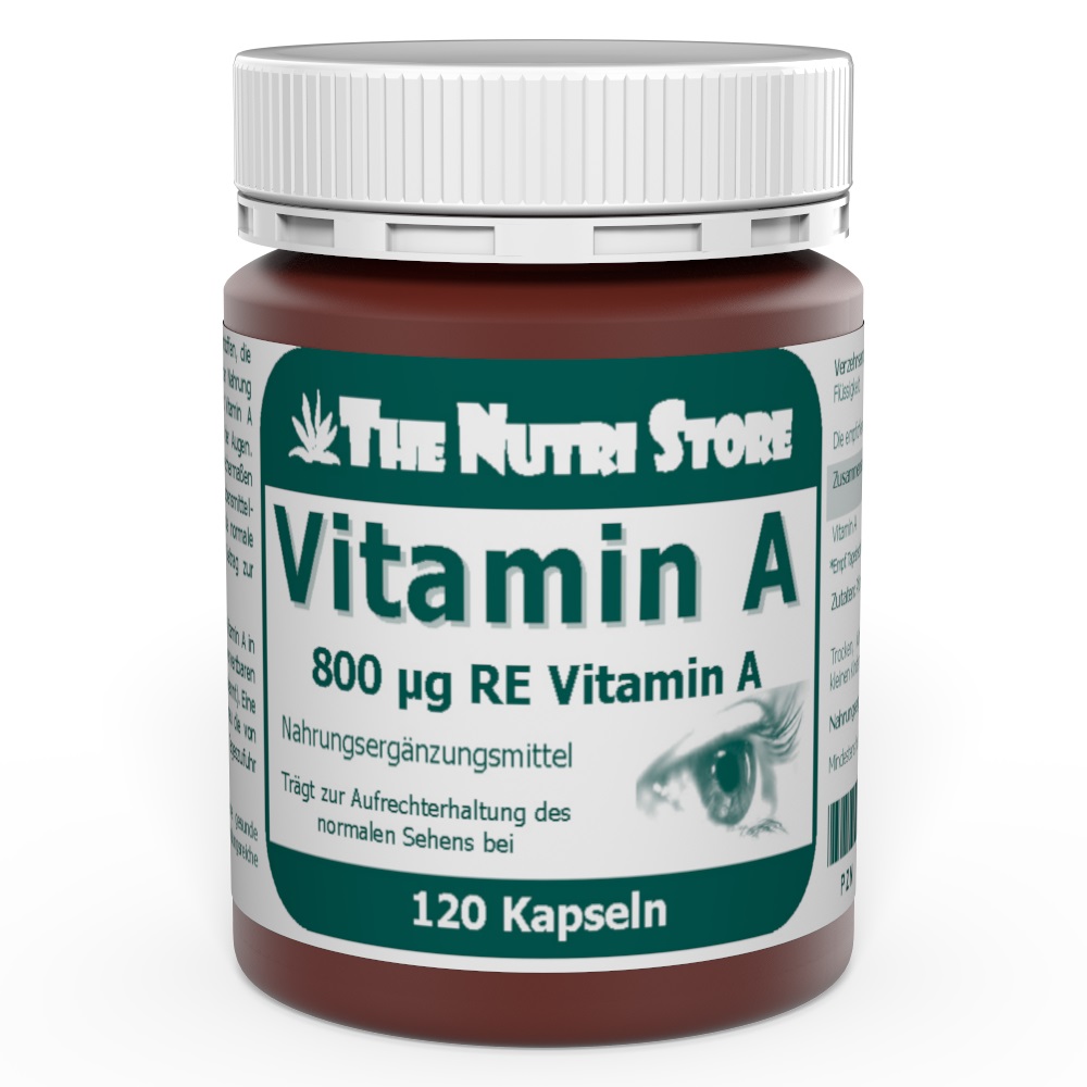 Vitamin A 800 µg Augen-Kapseln 120 Stk.