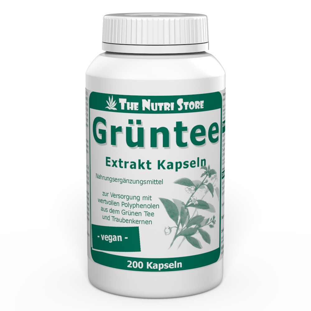 Grüntee Extrakt Kapseln 200 Stk.