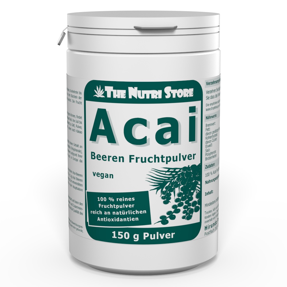 Acai Beeren Fruchtpulver 150 g