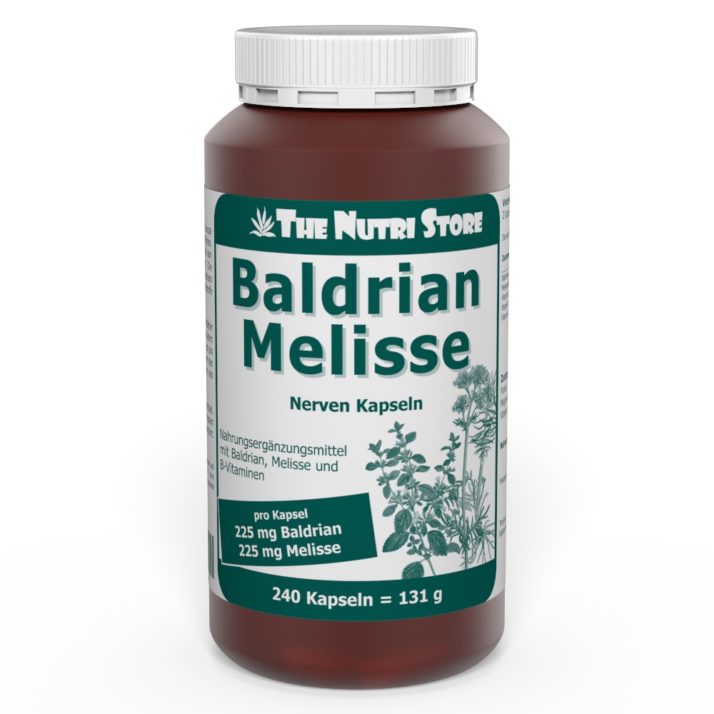 Baldrian Melisse Nerven Kapseln 240 Stk.