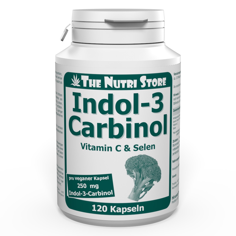 Indol-3 Carbinol 250 mg - 120 vegane Kapseln
