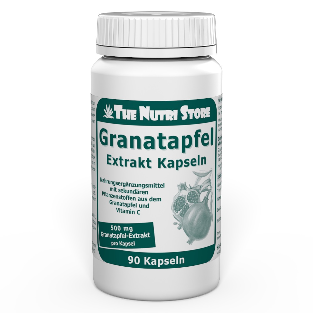 Granatapfelextrakt 500 mg Kapseln 90 Stk.