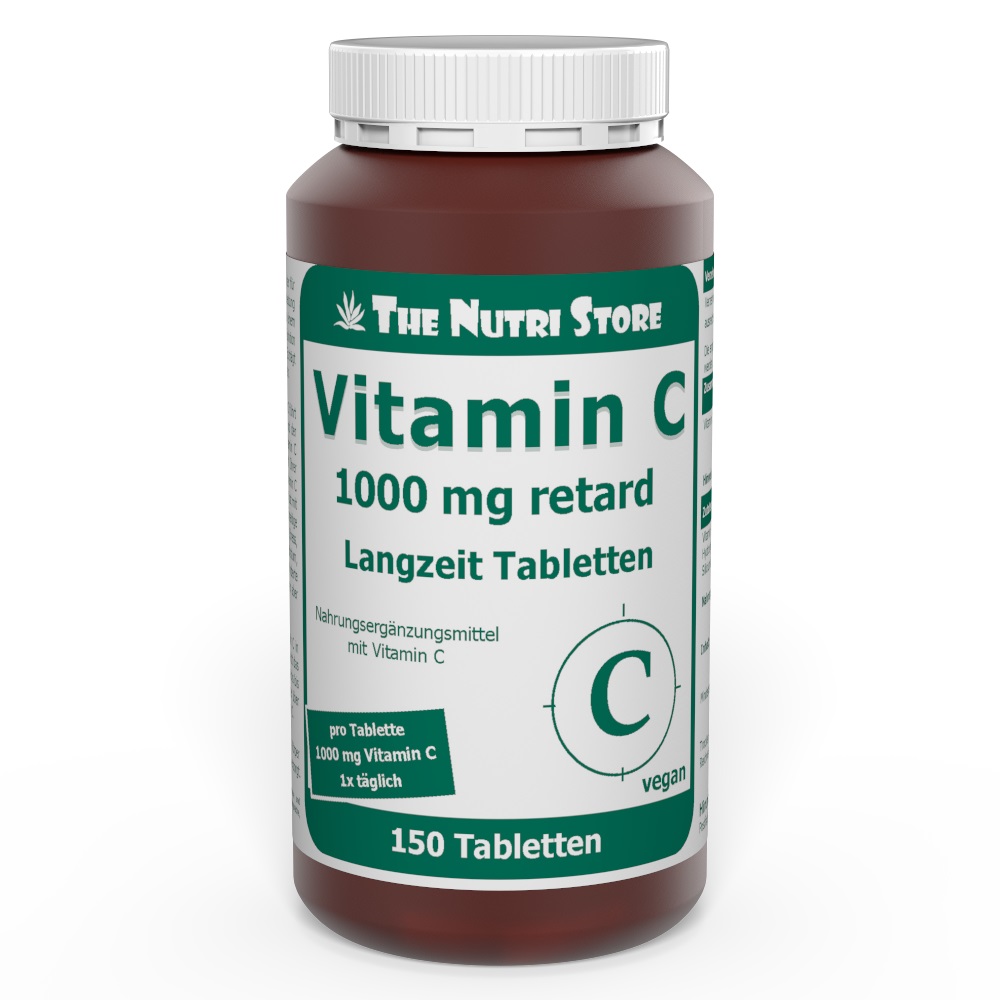 Vitamin C 1000 mg retard Langzeit Tabletten 150 Stk