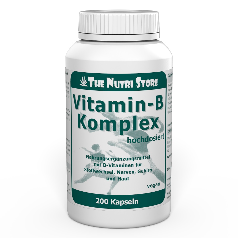 Vitamin B Komplex hochdosiert Kapseln 200 Stk.