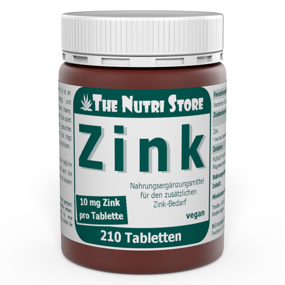 Zink 10 mg Tabletten 210 Stk.