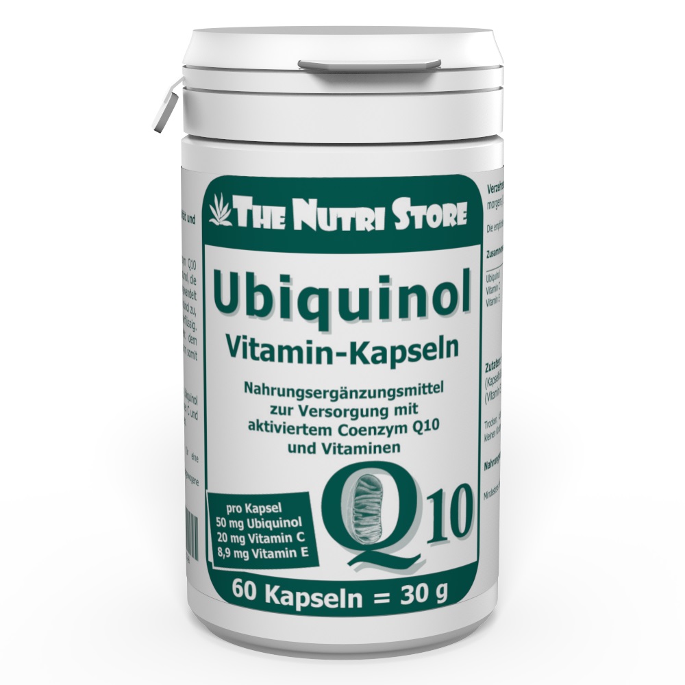 Ubiquinol 50 mg Vitamin C + E Kapseln 60 Stk.