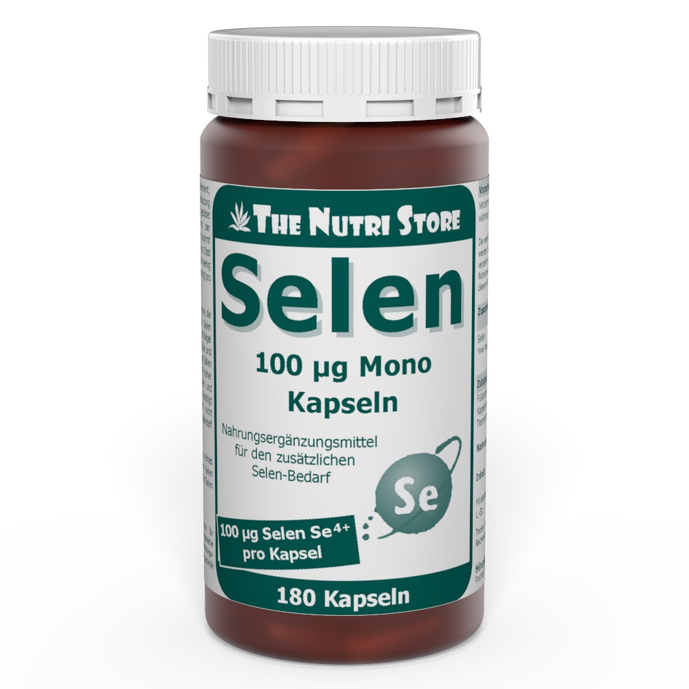 Selen 100 µg Mono Kapseln 180 Stk.