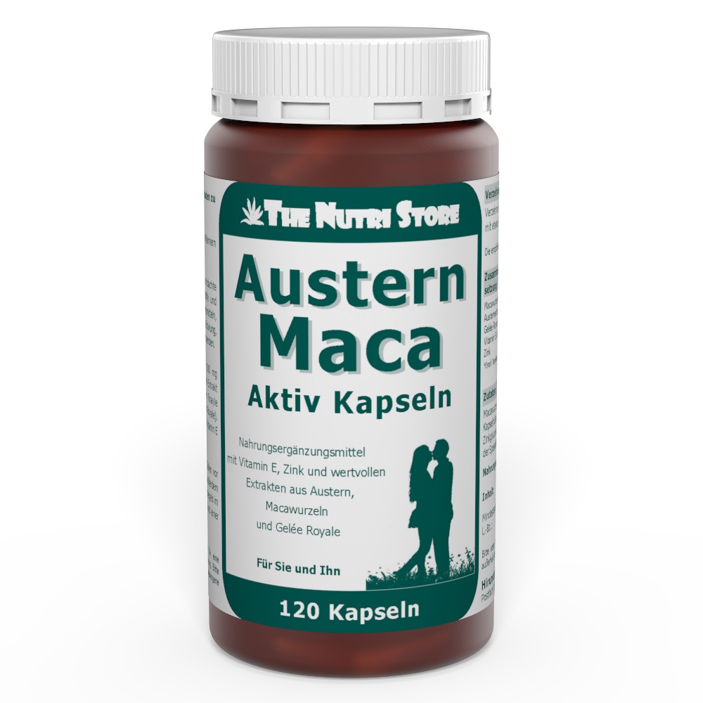 Austern Maca Aktiv Kapseln 120 Stk.