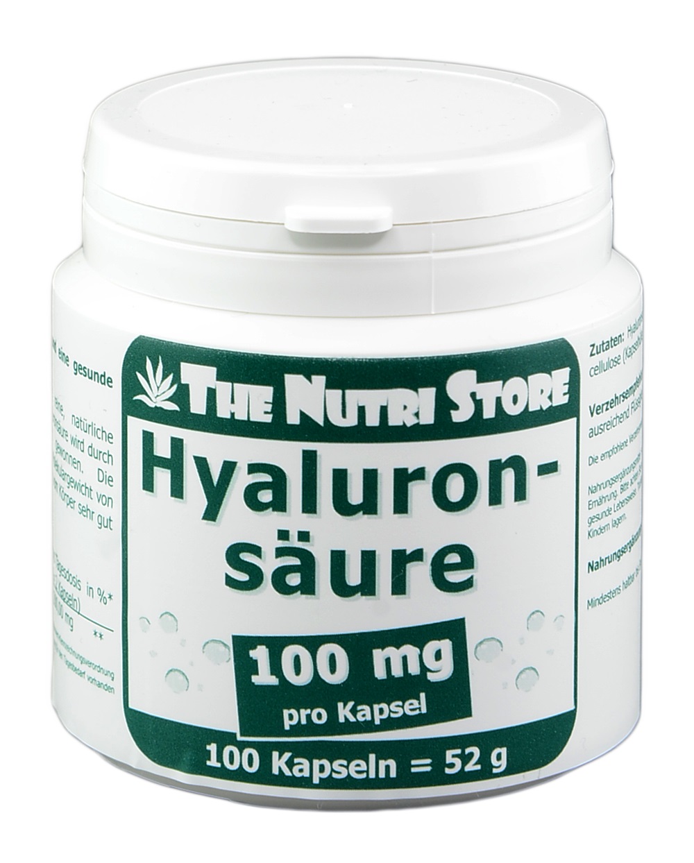 Hyaluronsäure 100 mg Kapseln 100 Stk.