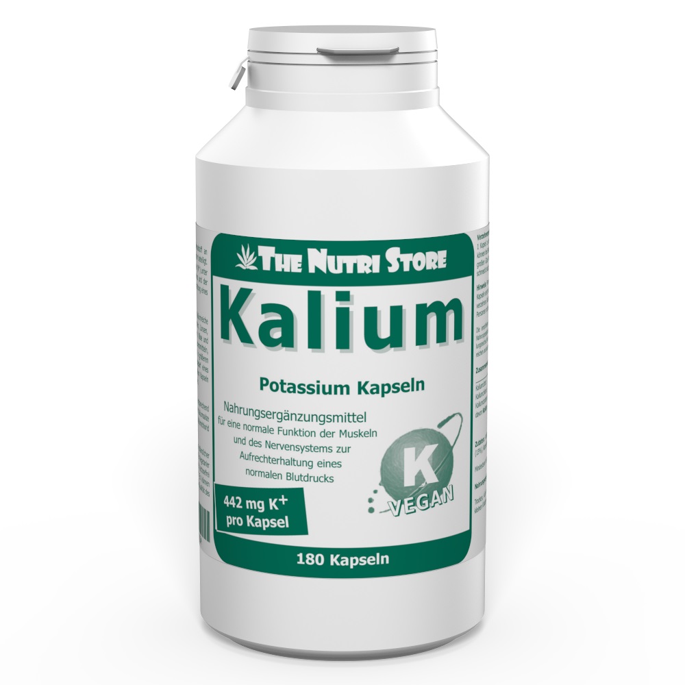 Kalium 442 mg vegan Kapseln 180 Stk.