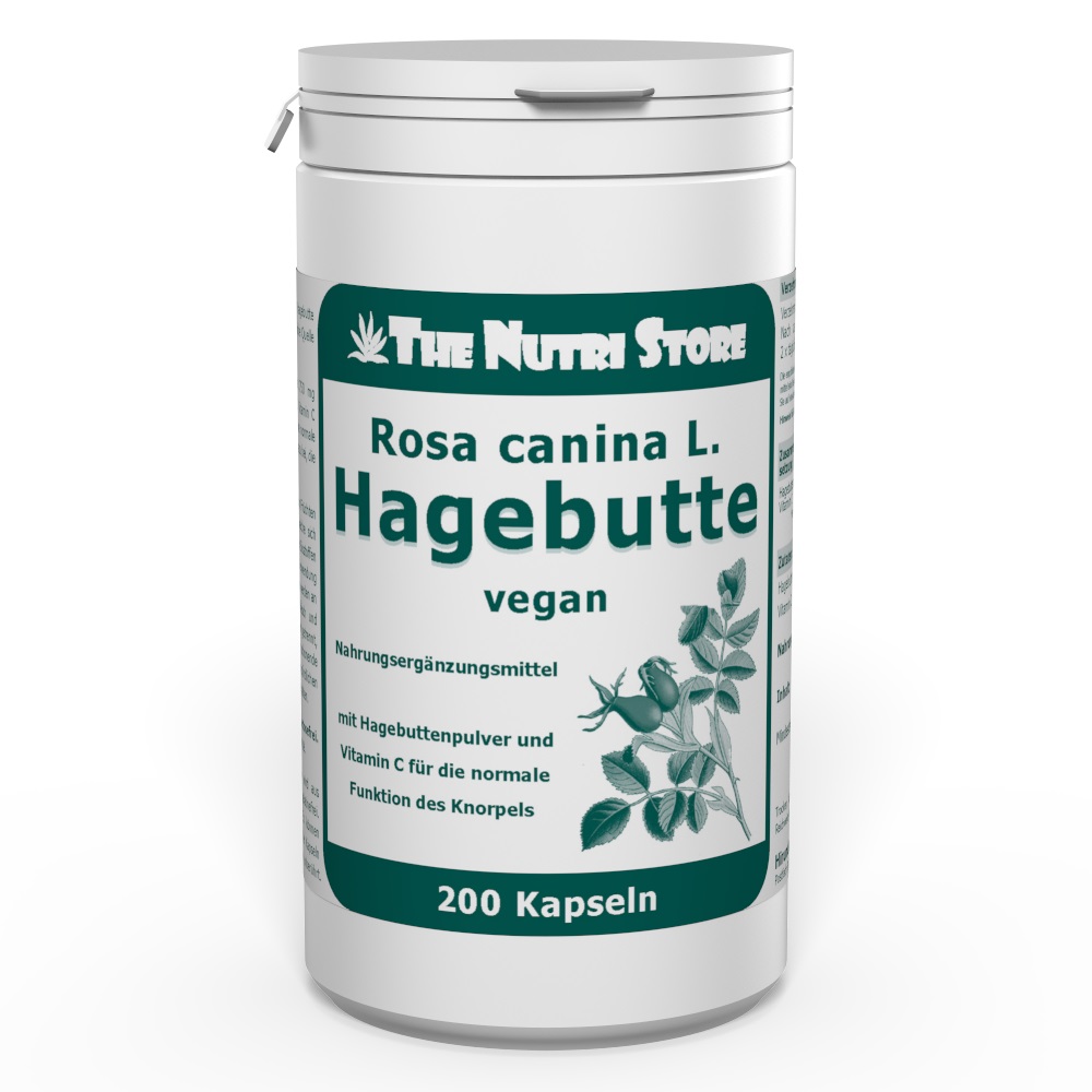 Hagebutte 750 mg Rosa canina L. Kapseln 200 Stk.