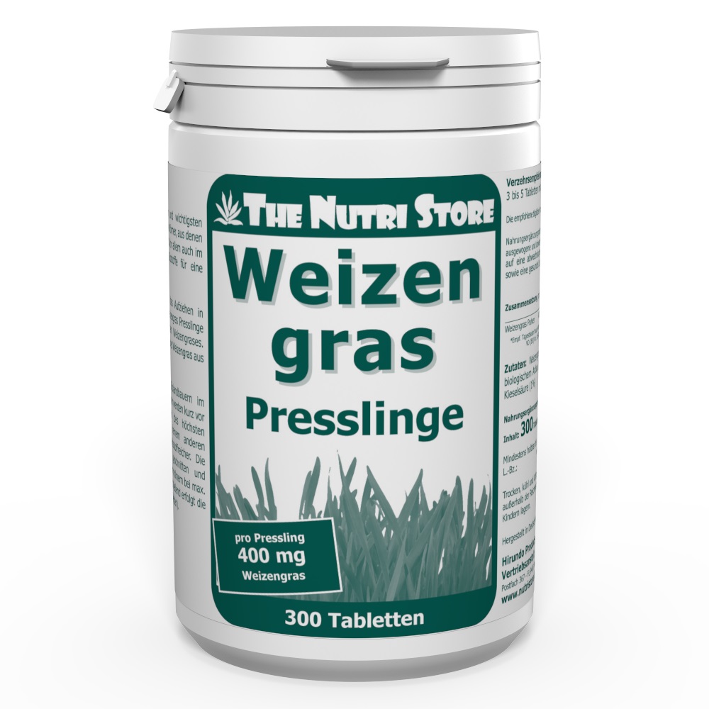 Weizengras 400 mg Presslinge 300 Stk.