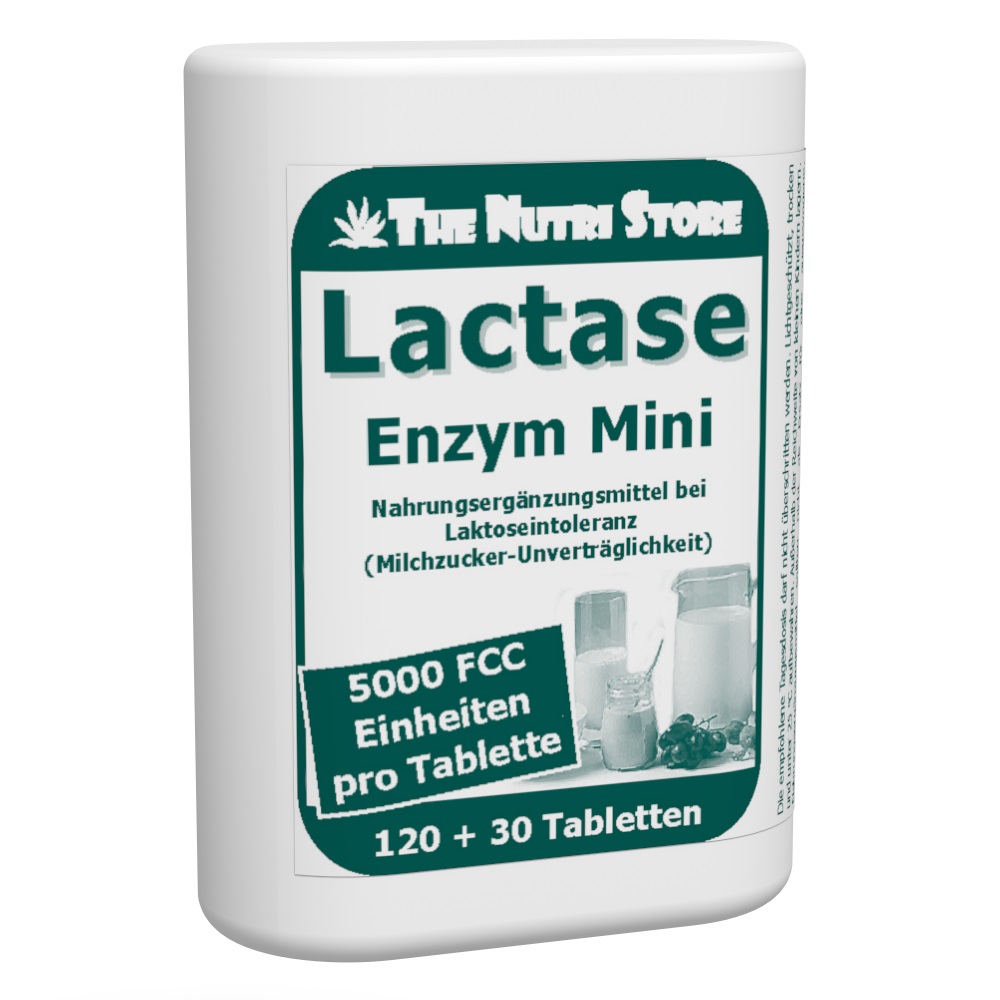 Lactase 5.000 FCC Mini Tabletten Dosierspender 120
