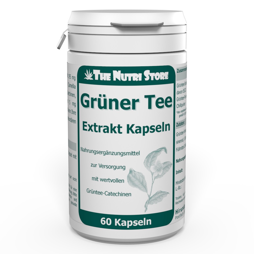 Grüner Tee Extrakt Kapseln 60 Stk.
