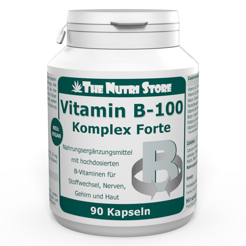 Vitamin B 100 Komplex forte Kapseln 90 Stk.
