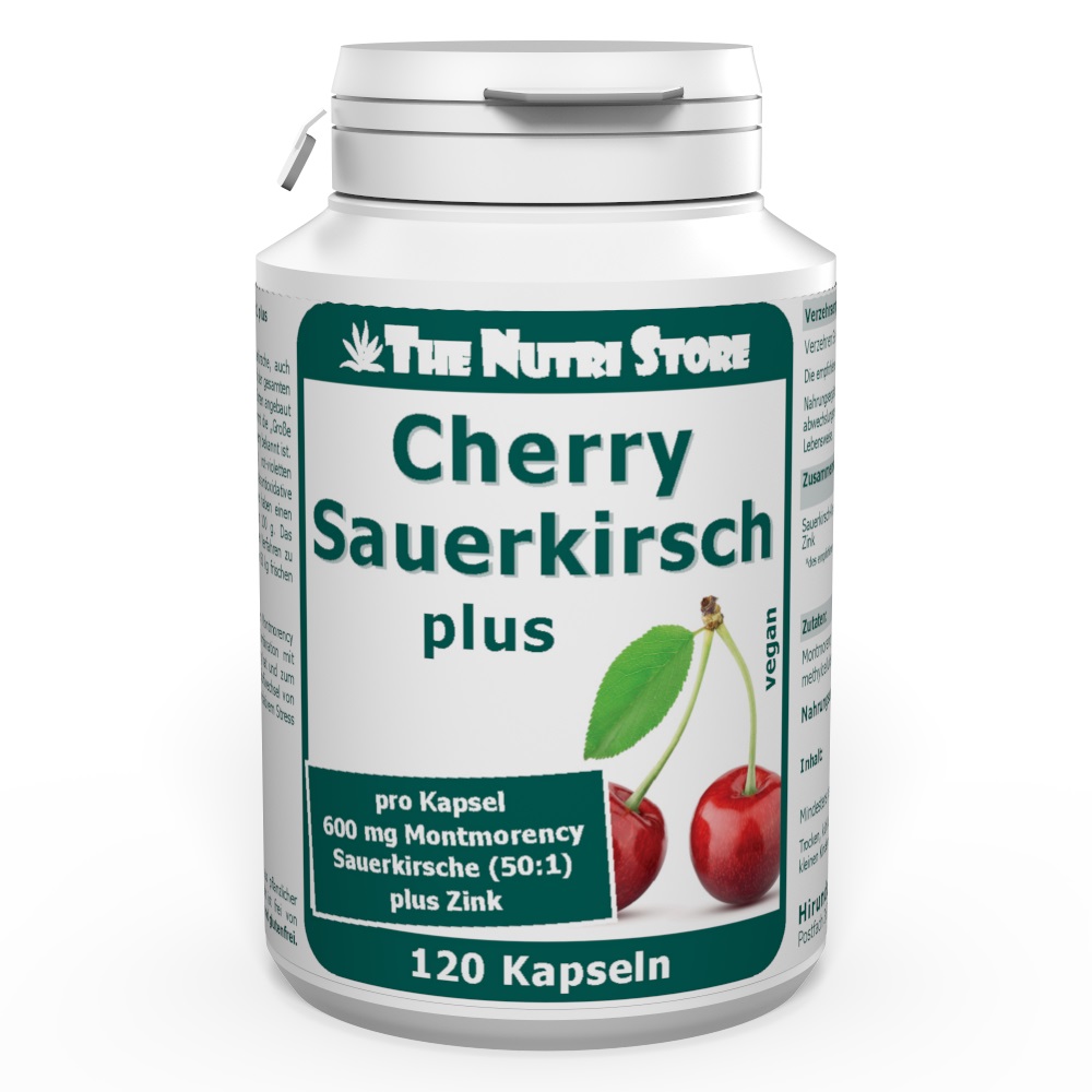 Cherry Sauerkirsch 600 mg Konzentrat 50:1 Vegan