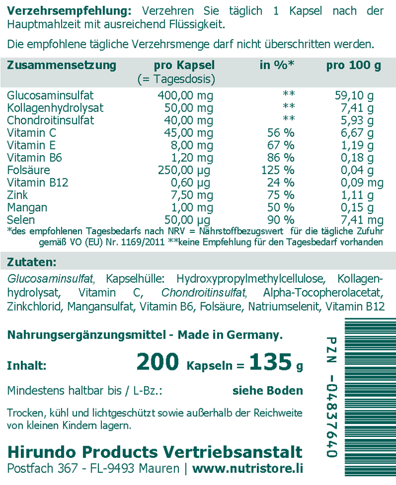 04837640_Glucosamin-Chondroitin-Gelenkkapseln-200-Stk-RECHTS