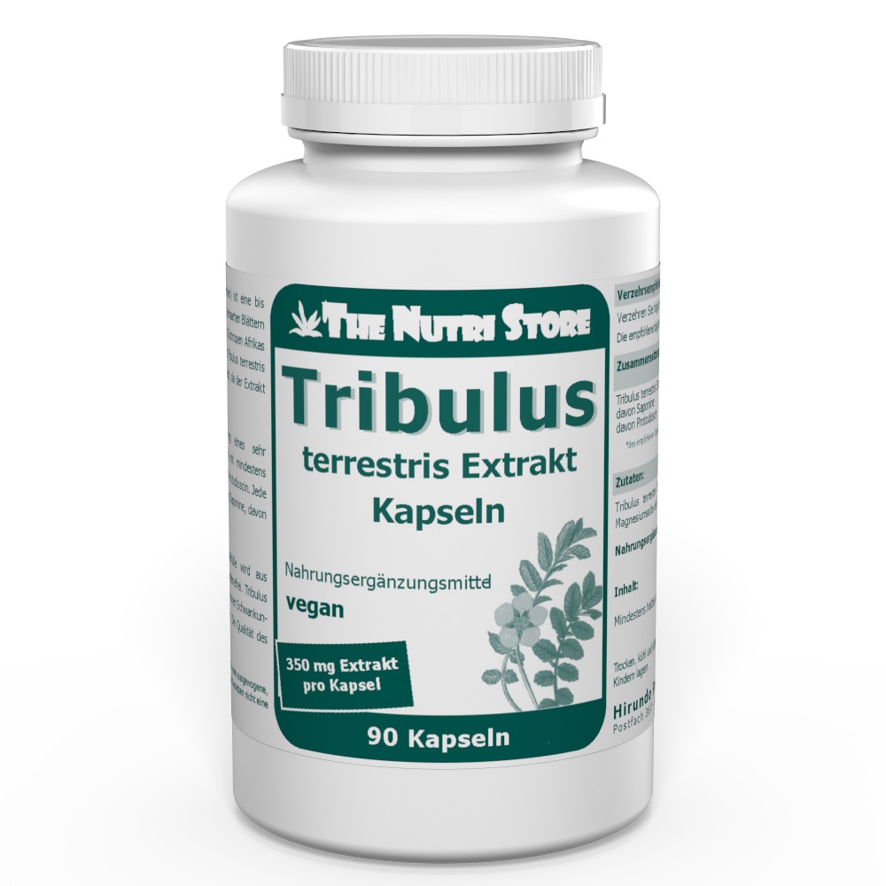 Tribulus terrestris Extrakt 350 mg vegane Kapseln 90 Stk.