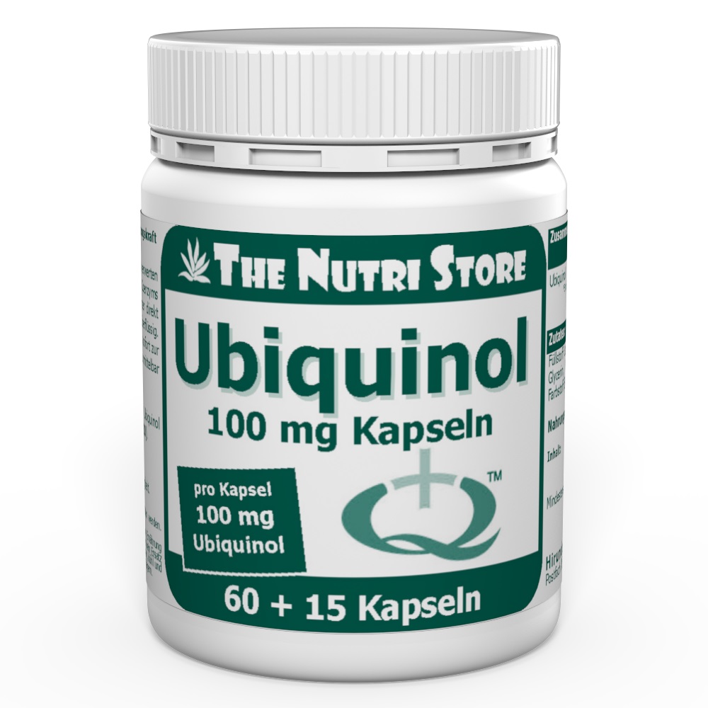 Ubiquinol 100 mg Kapseln 60 +15 Stk.