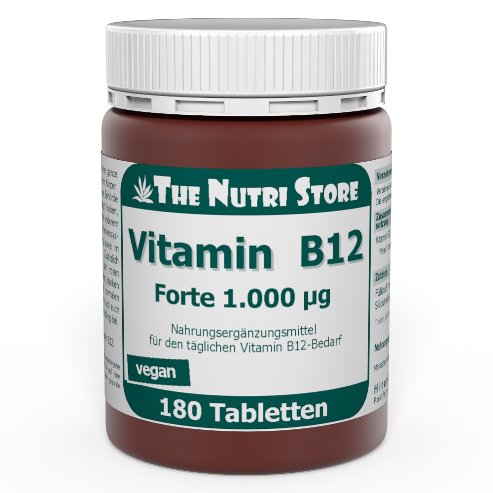 Vitamin B12 Forte 1000 µg Tabletten 180 Stk.