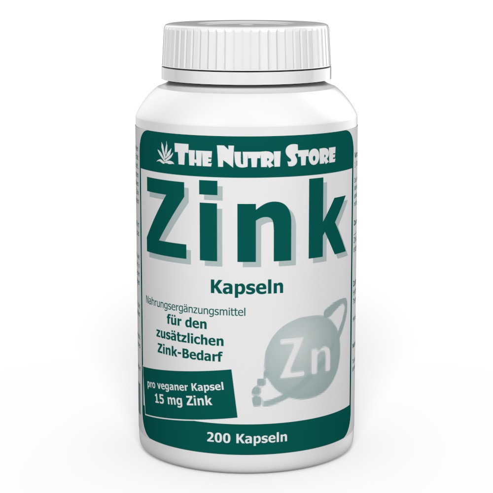 Zink 15 mg Kapseln 200 Stk.