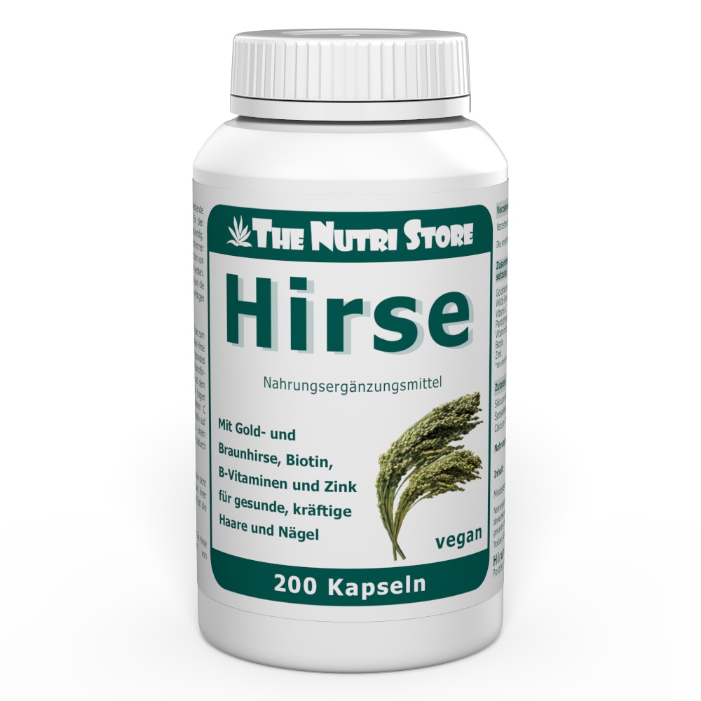 Hirse Vitamin vegane Kapseln 200 Stk.