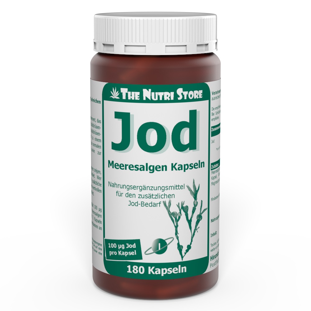 Jod Meeresalgen Kapseln 180 Stk.