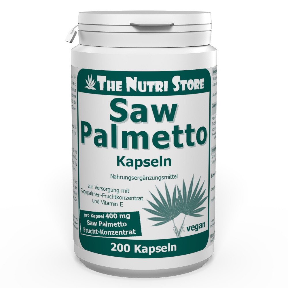 Saw Palmetto vegane Kapseln 200 Stk.