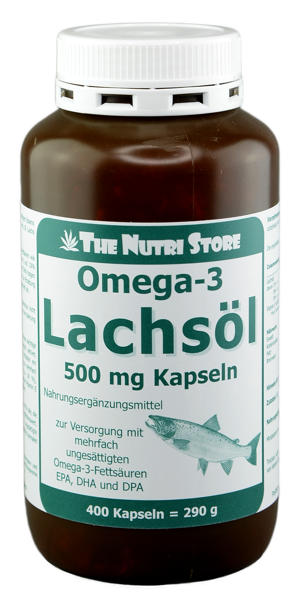 Lachsöl Omega-3 Kapseln 400 Stk.