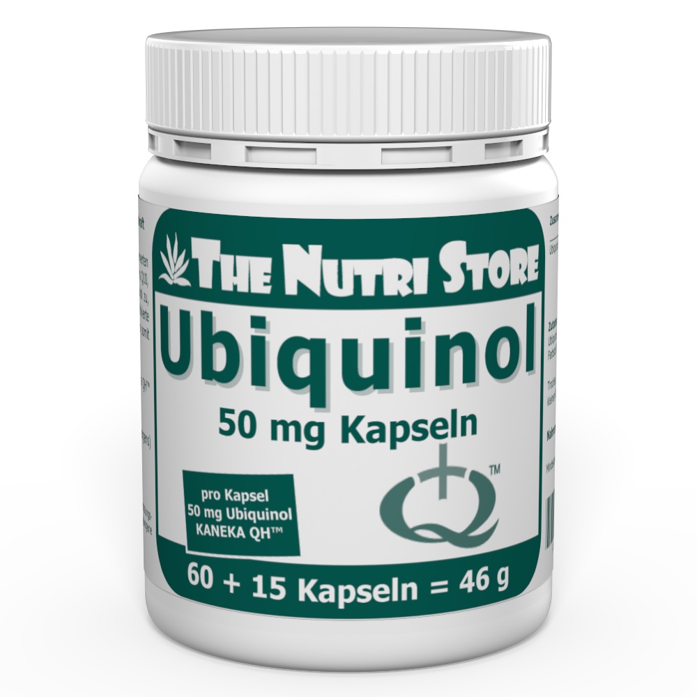 Ubiquinol 50 mg Kapseln 60 + 15 Stk.