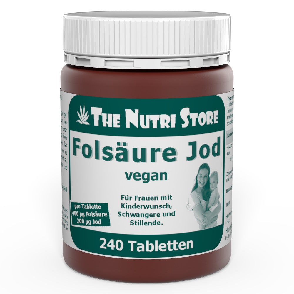 Folsäure 400 + Jod 200 Tabletten 240 Stk.