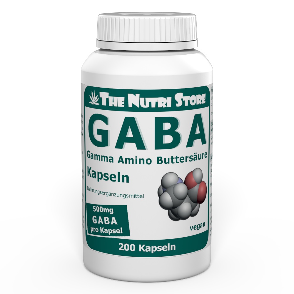 GABA 500 mg vegane Kapseln 200 Stk.