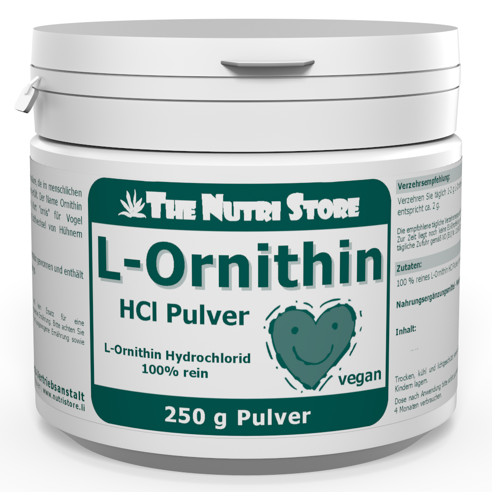 L-Ornithin HCl Pulver 250 g
