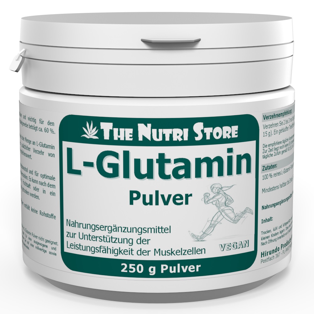 L-Glutamin 100 % rein Pulver 250 g