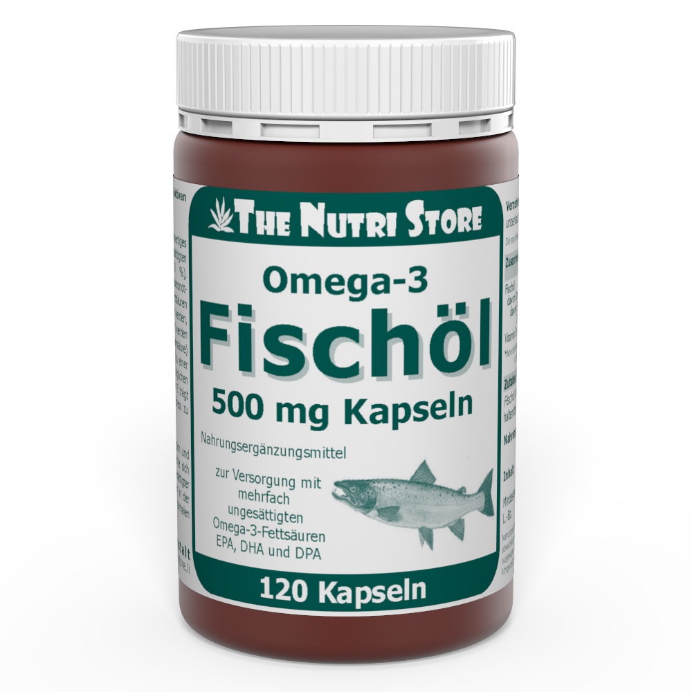 Omega-3 Fischöl 500 mg Kapseln 120 Stk.