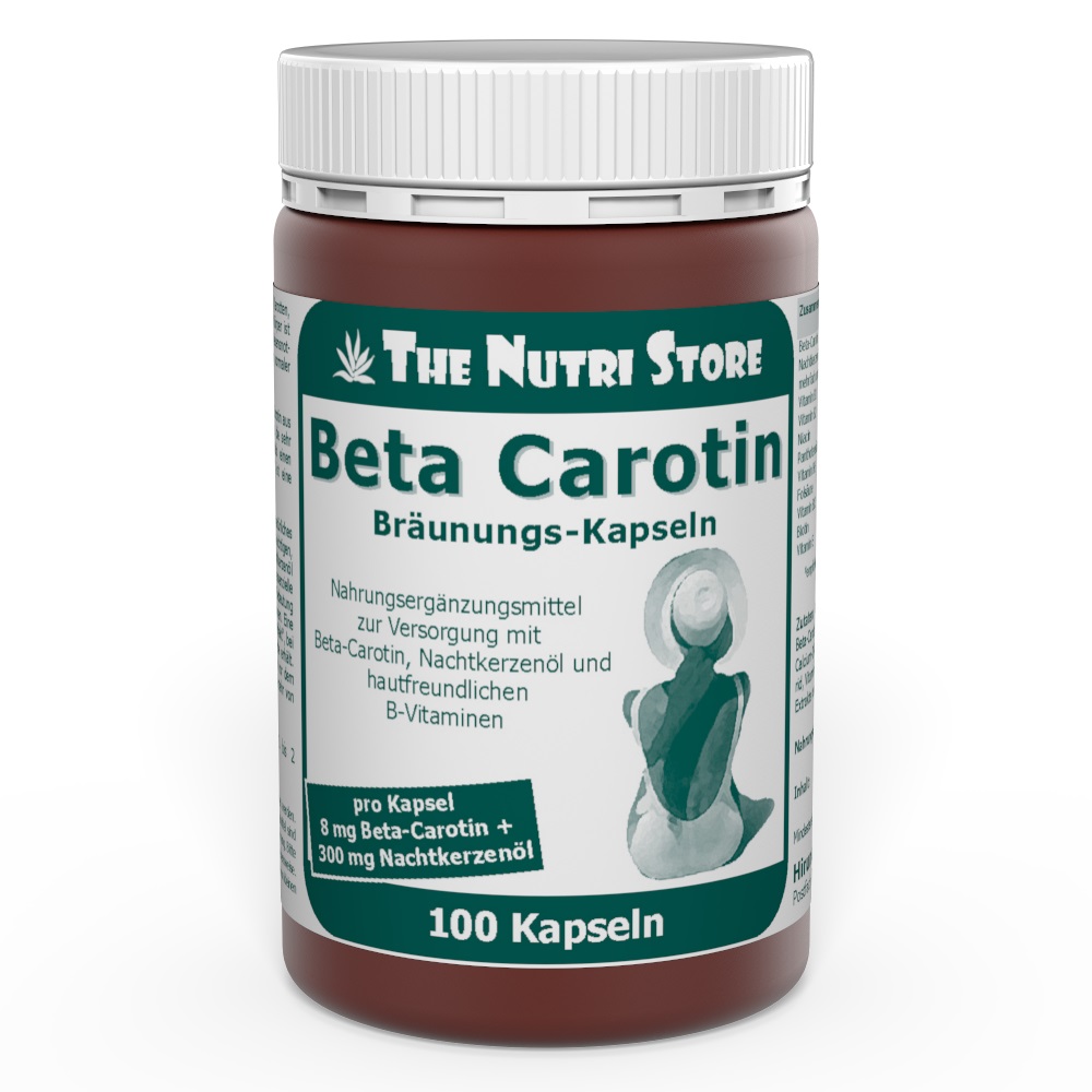Beta-Carotin 8 mg Bräunungskapseln 100 Stk.