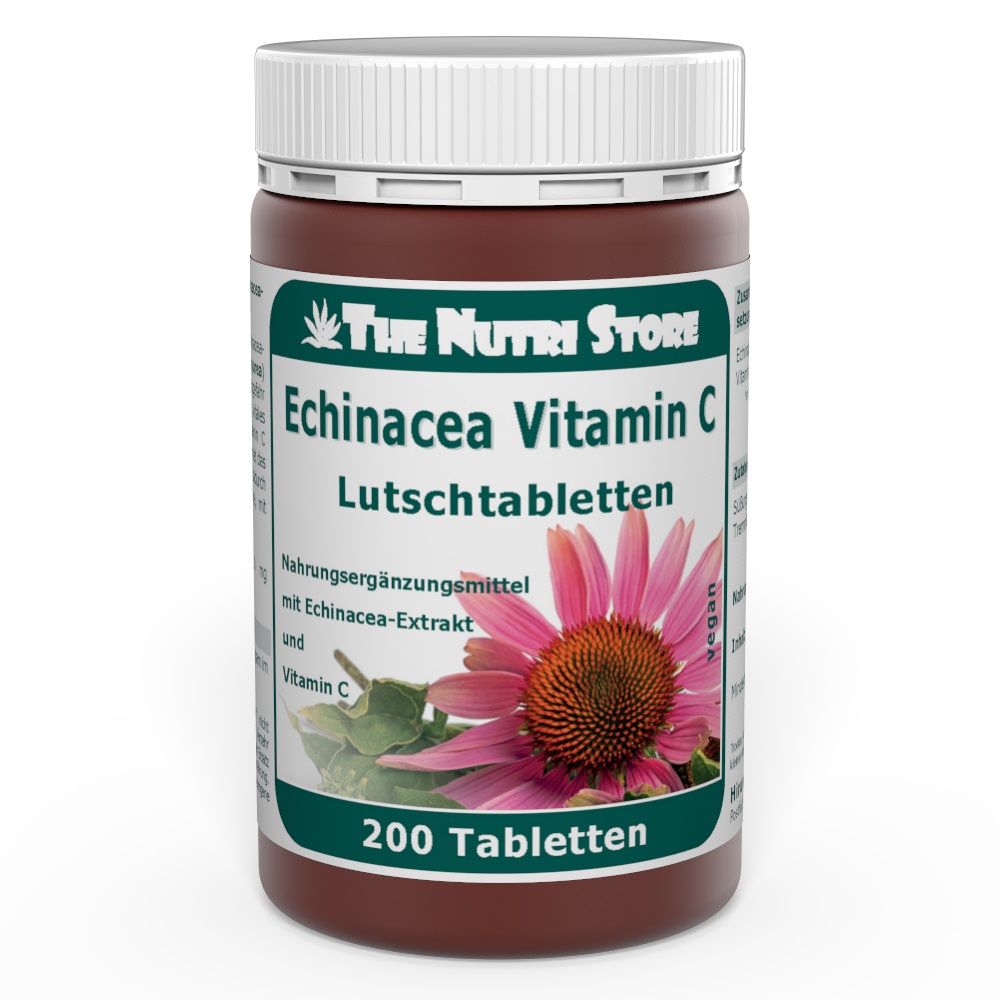 Echinacea Vitamin C vegane Lutschtabletten 200 Stk.